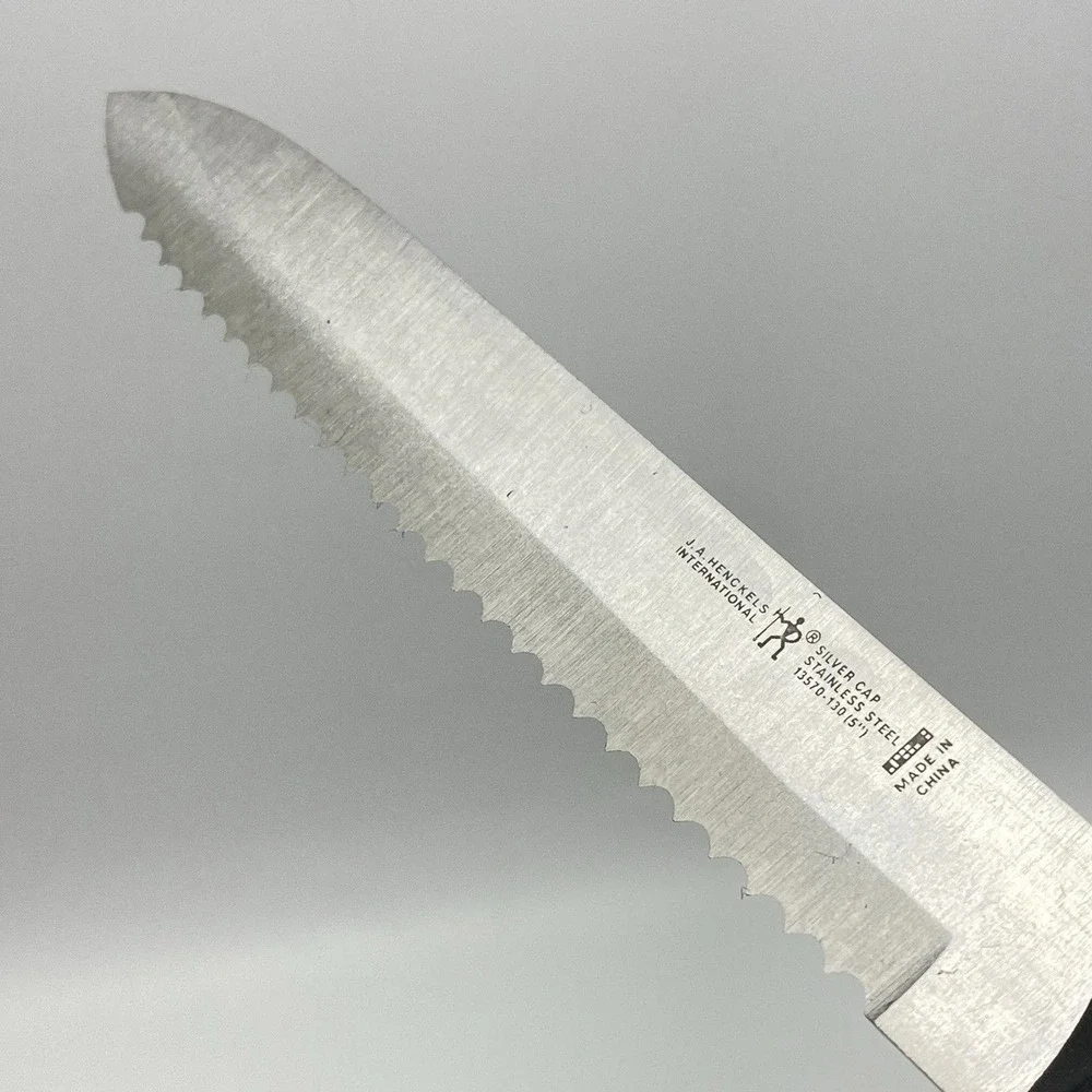 J.A. Henckels Mixed Knife Lot‎ Silver Cap 13570-100 080 130 140 & Spain 8